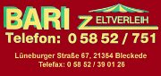 BARI - Zeltverleih
