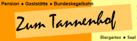 Logo Gaststätte und Pension Zum Tannenhof